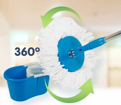 TurboTra® | Trapeador 360° con cubeta metálica