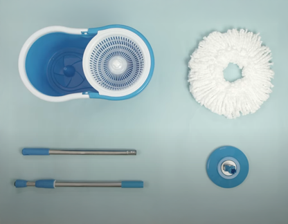 TurboTra® | Trapeador 360° con cubeta metálica